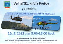 Deň otvorených dverí 51. krídla Prešov