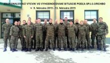 Zdokonaľovací výcvik vo vyhodnocovaní RCHB situácie a nevojenských ohrození